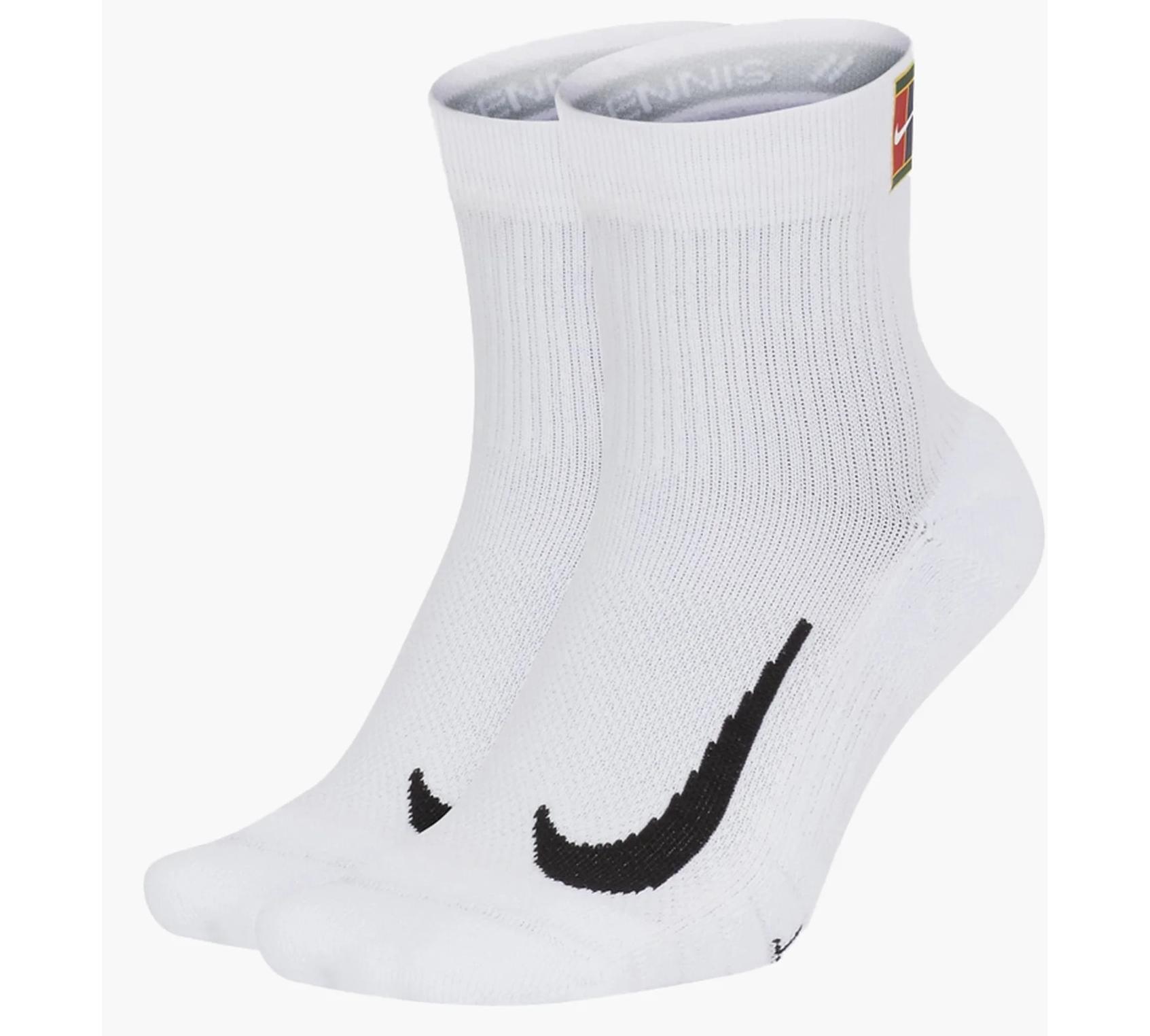 Шкарпетки Nike U NK MULTIPLIER MAX ANKLE 2PR білий Уні