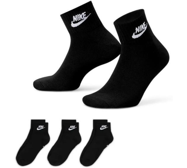 Шкарпетки Nike U NK NSW EVERYDAY ESSENTIAL AN чорний УНІ 38-42