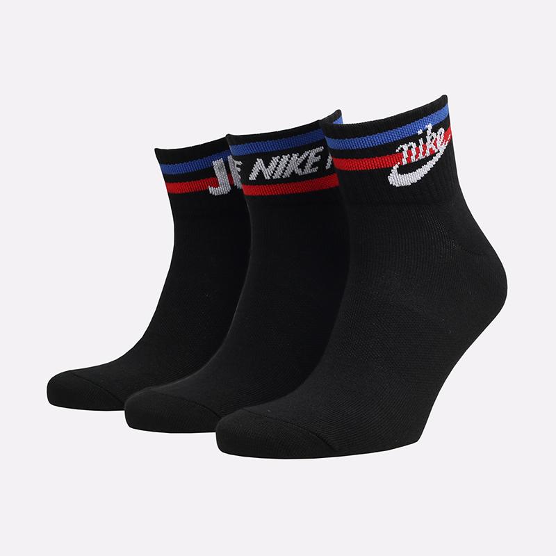 Шкарпетки Nike U NK NSW EVERYDAY ESSENTIAL AN 3PR чорний Уні