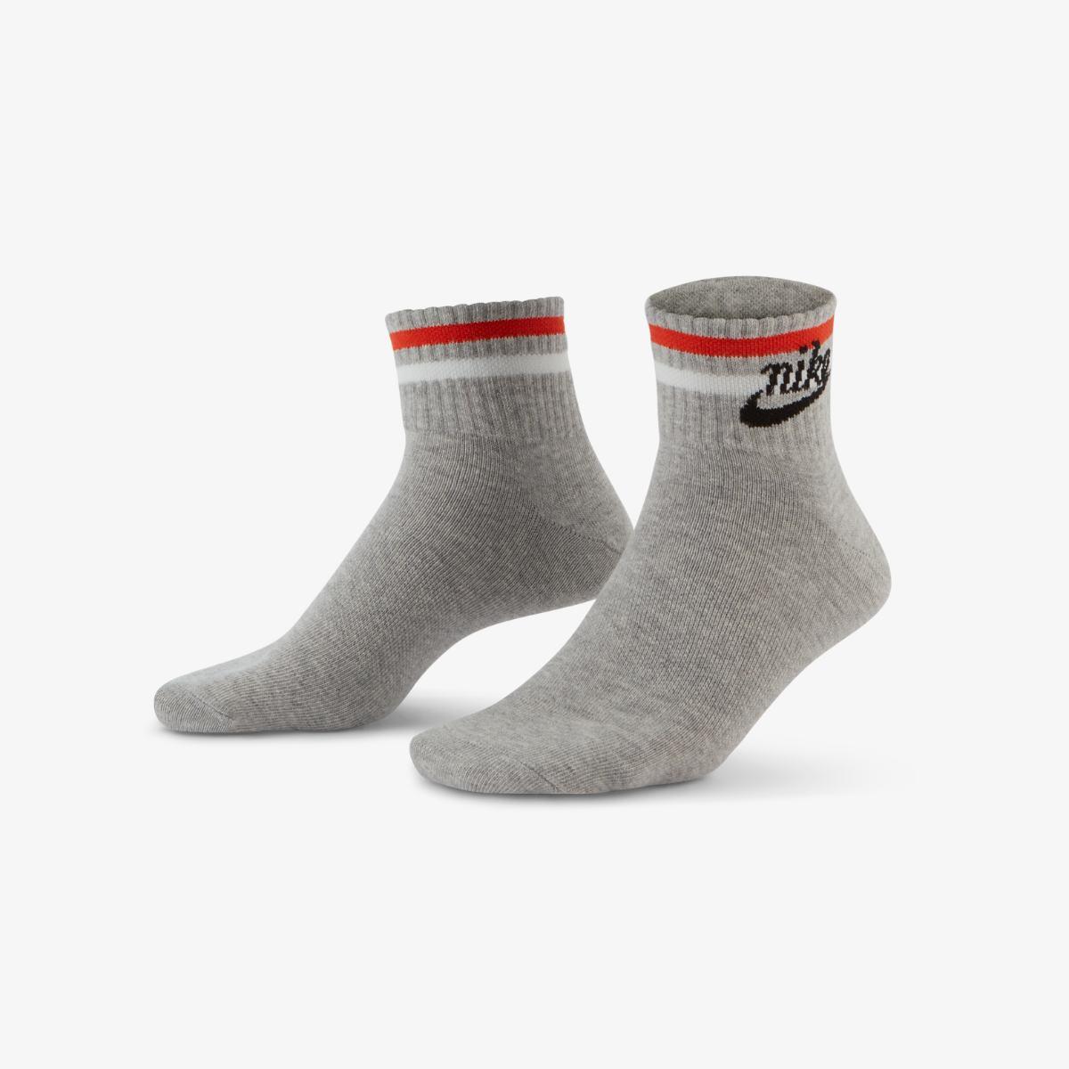 Шкарпетки Nike U NK NSW EVERYDAY ESSENTIAL AN 3PR сірий Уні
