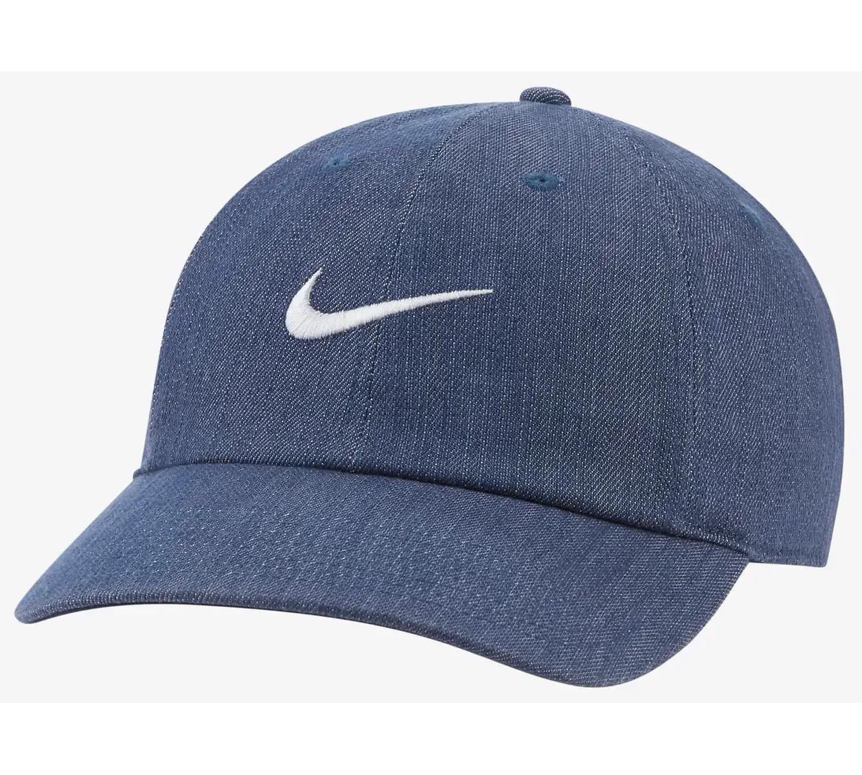 Кепка Nike U NSW H86 SWOOSH DENIM CAP синій Уні
