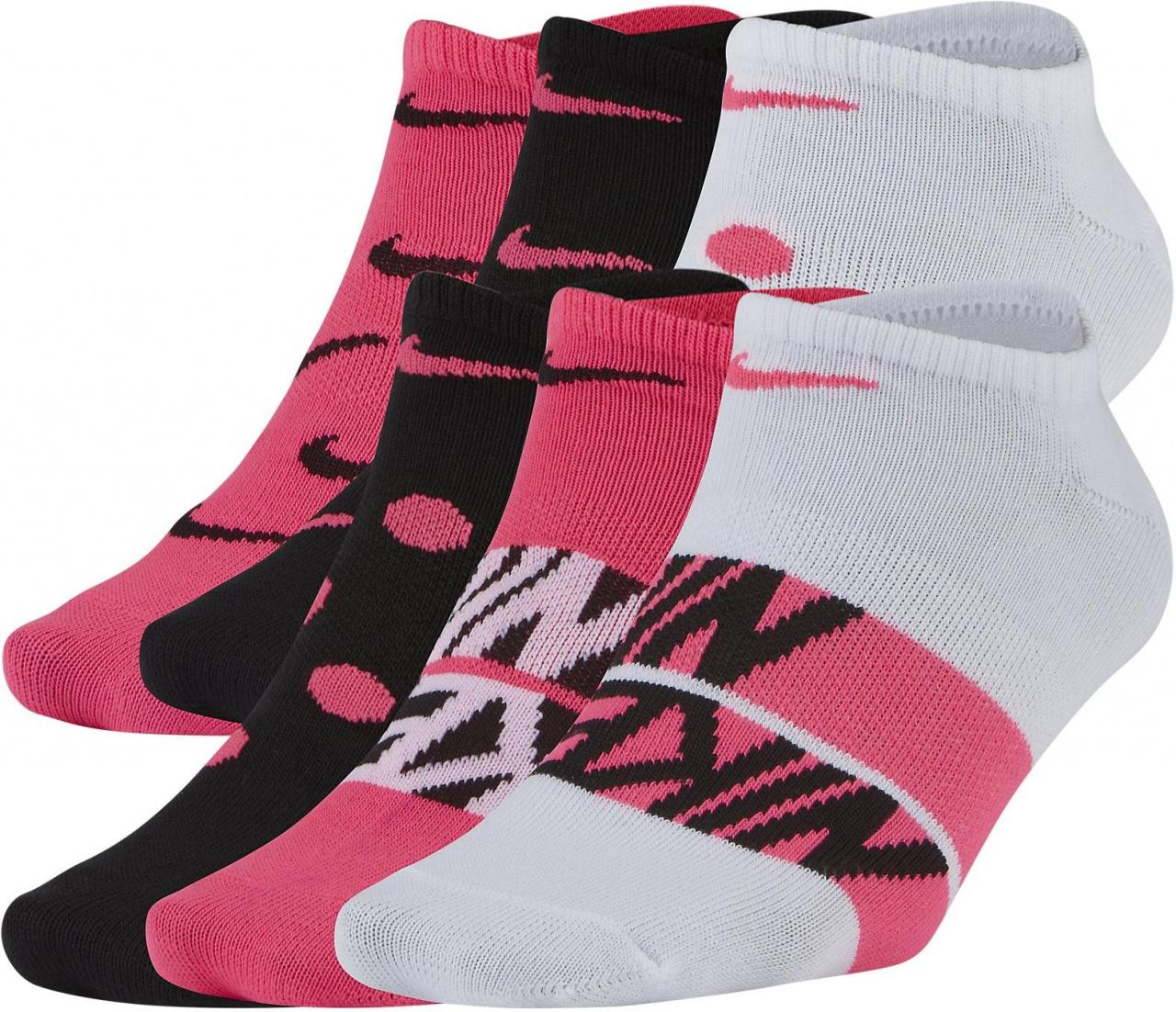 Шкарпетки Nike W NK EVERYDAY LTWT NO SHOW 6PR мультиколор Жен