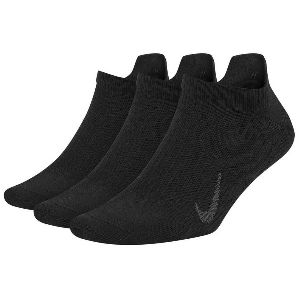 Шкарпетки Nike W NK EVERYDAY PLUS LTWT NS 3PR чорний Жін