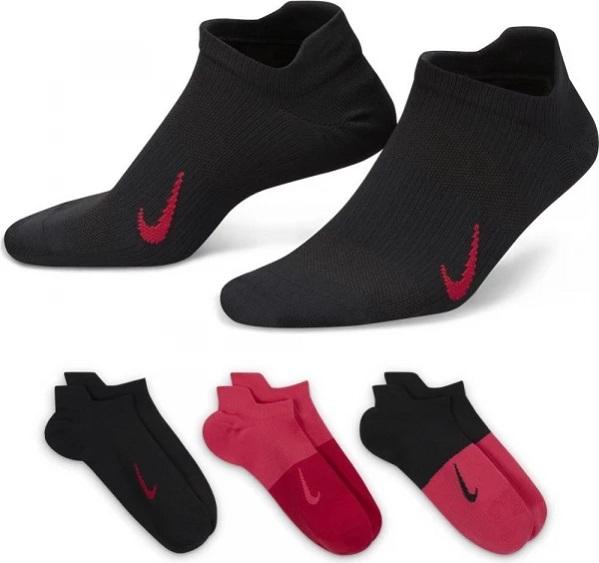 Шкарпетки Nike W NK EVERYDAY PLUS LTWT NS 3PR мультиколор