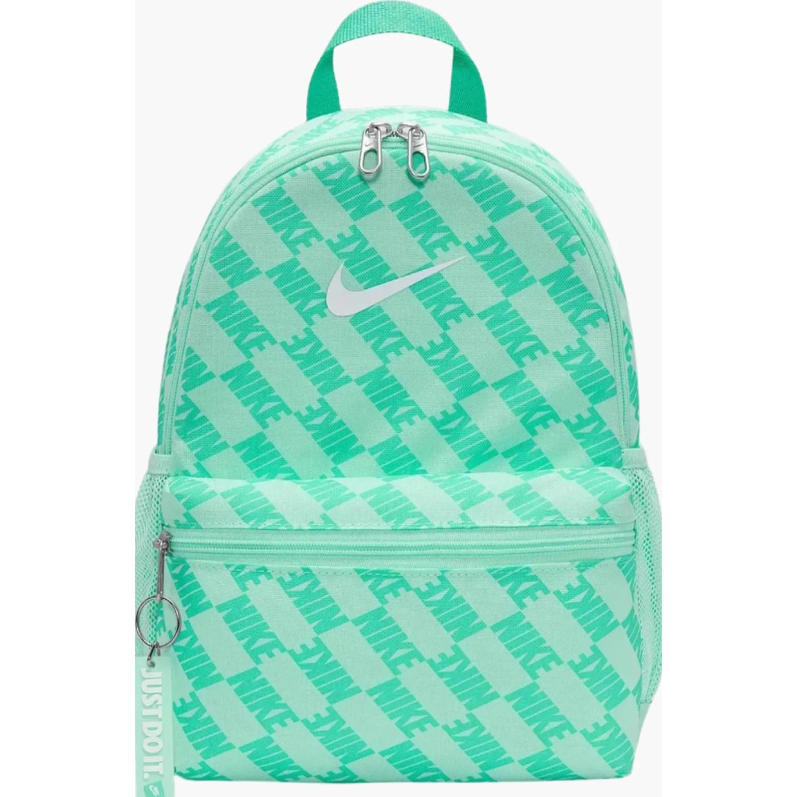 Рюкзак Nike Y NK BRSLA JDI MNI BK-AOP FA25 11L бірюзовий Діт 25 x 33 x 13 см