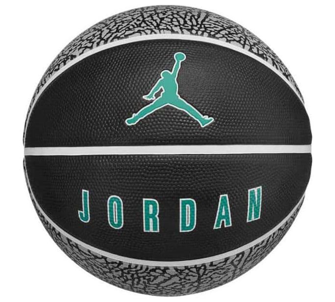 М'яч баскетбольний Nike JORDAN PLAYGROUND 2.0 8P DEFLATED сірий, чорний Уні розмір 7