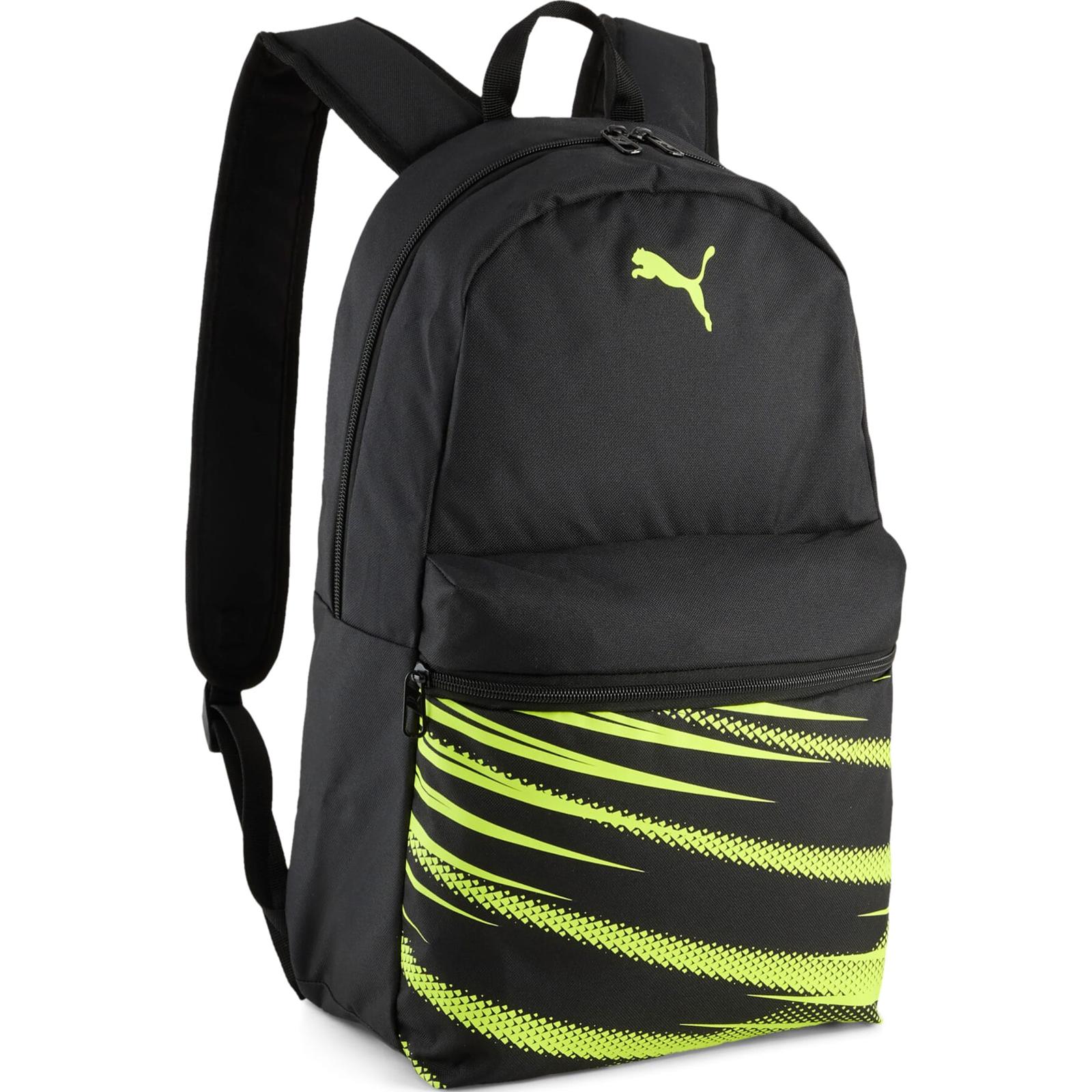 Рюкзак Puma ATTACANTO Backpack 17L чорний, жовтий Уні