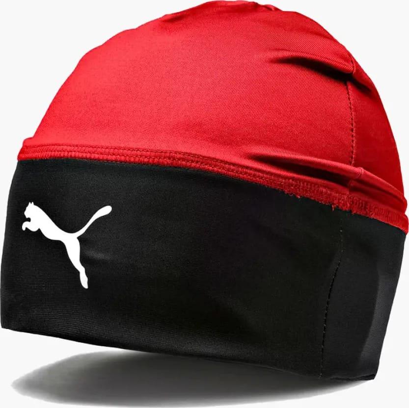 Шапка Puma LIGA Beanie червоний, чорний Уні