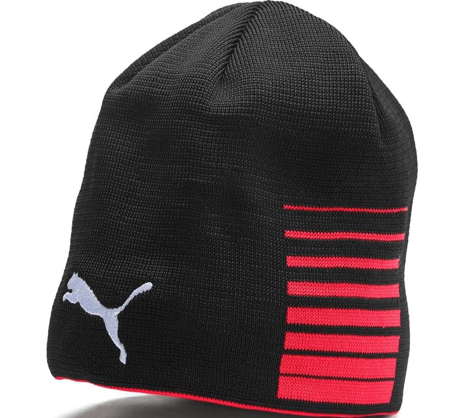 Шапка Puma LIGA Reversible Beanie чорний, червоний Уні
