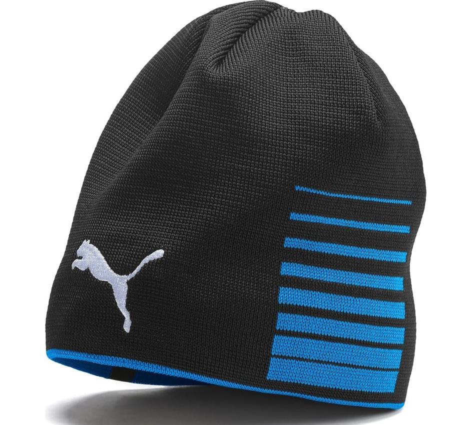 Шапка Puma LIGA Reversible Beanie чорний, синій Уні