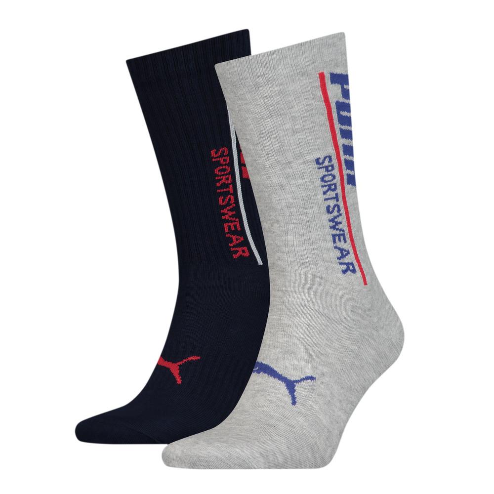 Шкарпетки Puma MEN LOGO CLASSIC SOCK 2P темно-синій, сірий Чол