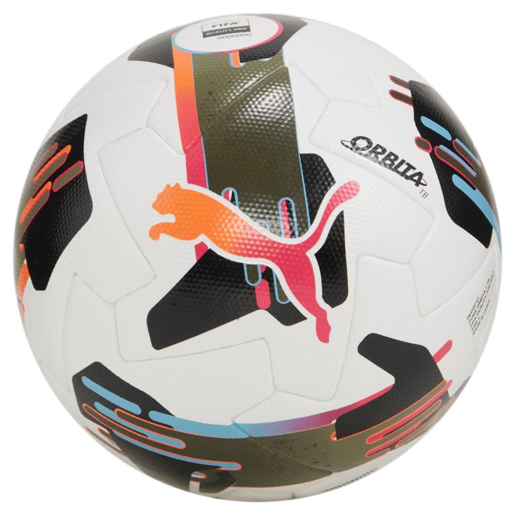 М'яч футбольний Puma Orbita 1 TB (FIFA Quality Pro) білий, чорний, коричневий Уні