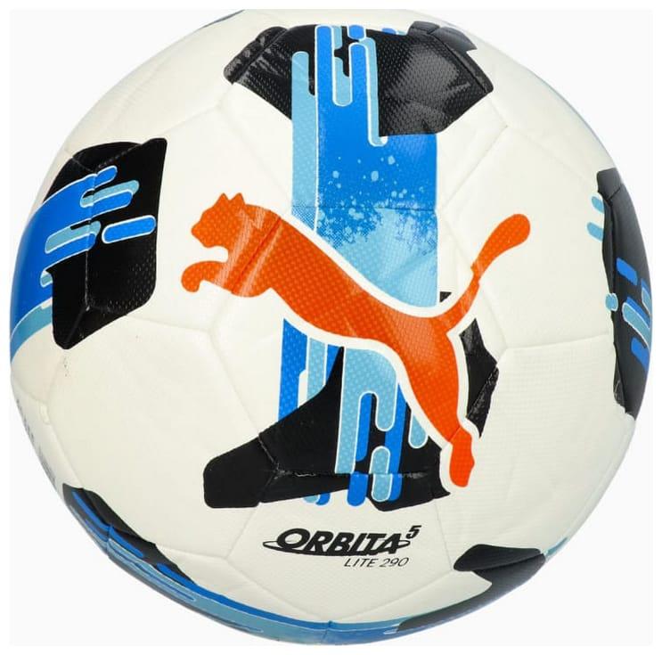 М'яч футбольний Puma Orbita 5 FUSION Lite 290 білий, синій Уні