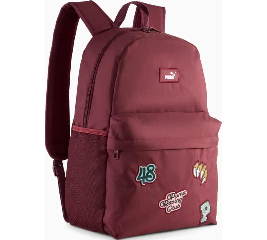 Рюкзак Puma PHASE PATCH Backpack 20L бордовий Діт 44 х 38 х 14 см
