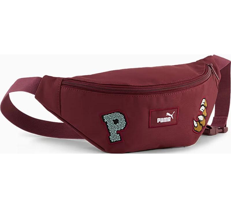 Сумка на пояс Puma  PHASE PATCH Waist Bag 2,2L бордовий Уні