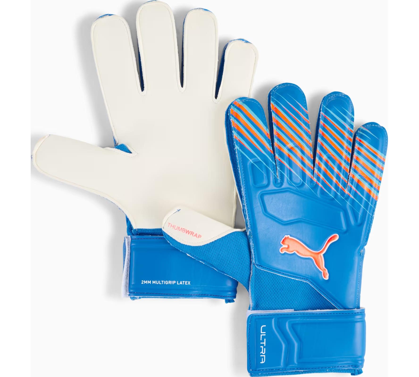 Воротарські рукавиці Puma PUMA ULTRA Play RC блакитний, білий Уні