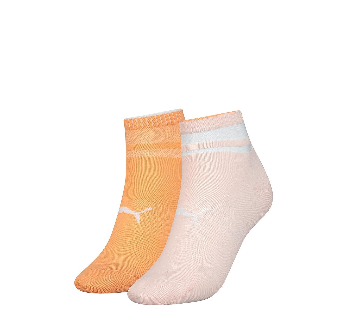 Шкарпетки Puma SHORT SOCK STRUCTURE 2P WOMEN персиковий, рожевий Жін