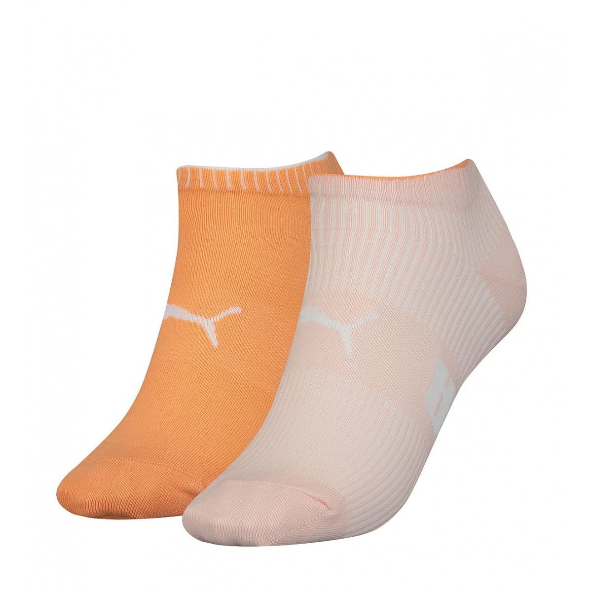 Шкарпетки Puma SNEAKER STRUCTURE 2P WOMEN персиковий, рожевий Жін