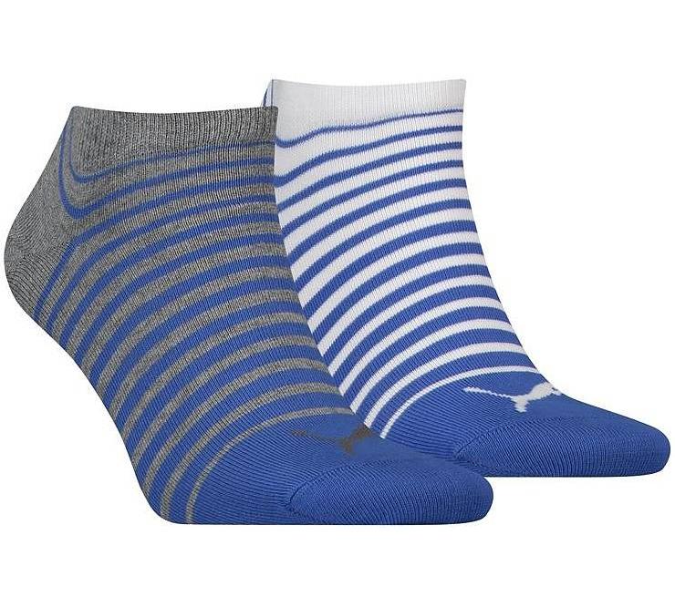 Шкарпетки Puma UNISEX SNEAKER 2P синій, сірий, білий Уні