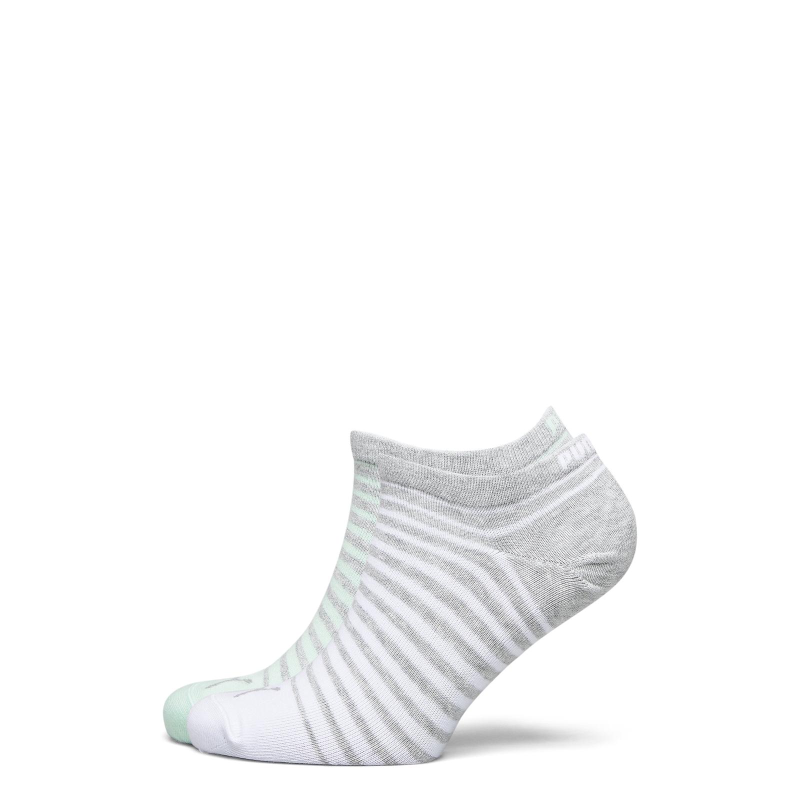 Шкарпетки Puma UNISEX SNEAKER 2P сірий, м'ятний, білий Уні