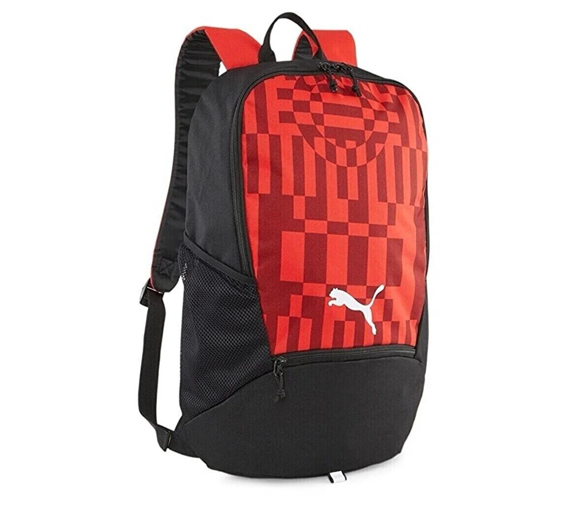 Рюкзак Puma individualRISE Backpack 21L чорний, червоний Уні
