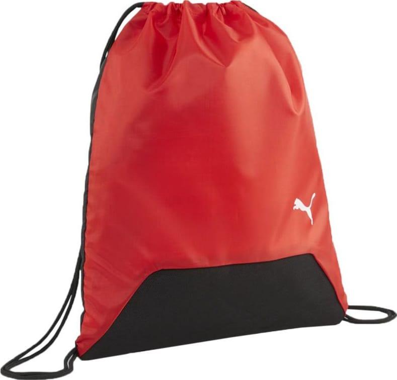 Рюкзак Puma teamGOAL Gym Sack 16L червоний, чорний Уні