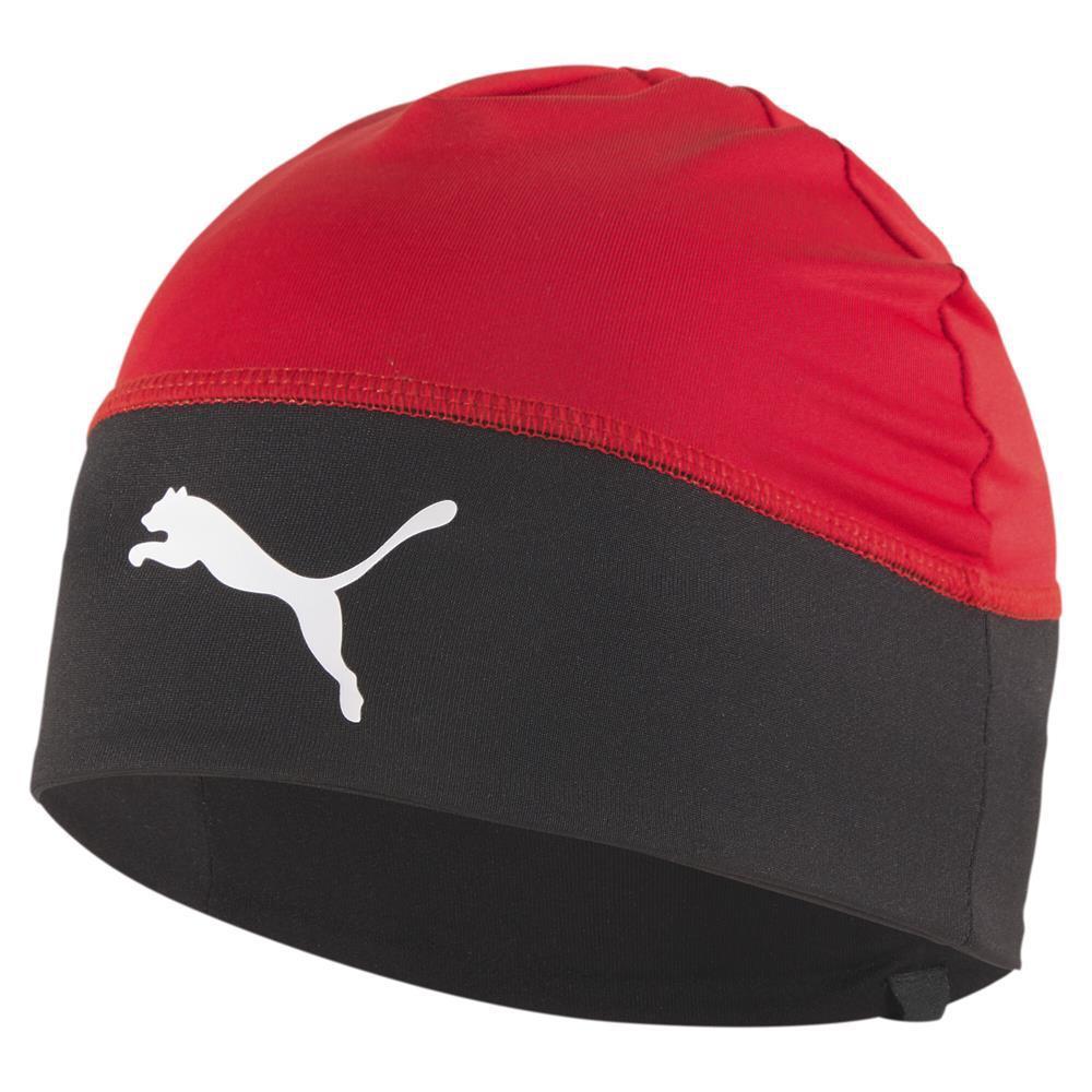 Шапка Puma teamLIGA Beanie Jr червоний, чорний Діт OSFA