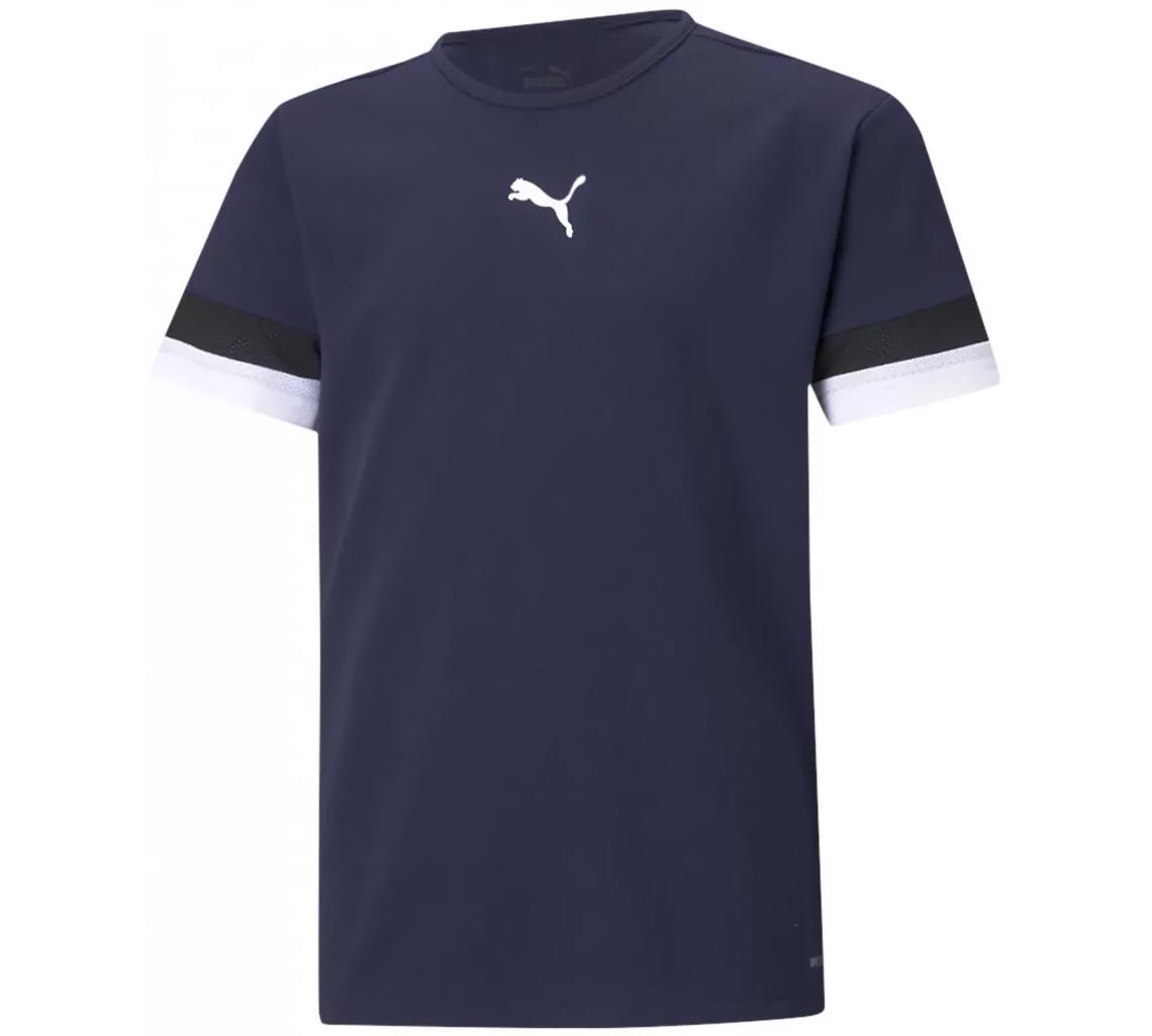 Футболка Puma teamRISE Jersey Jr темно-синій Діт 152 см