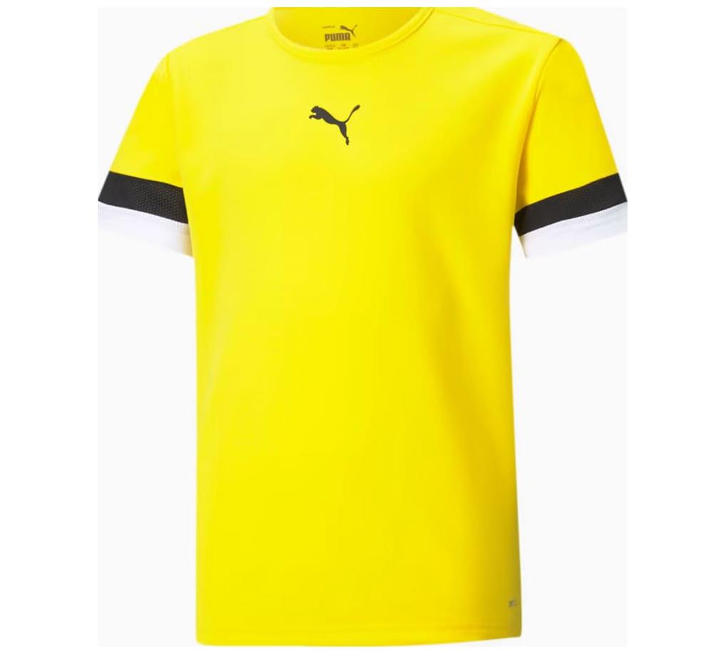 Футболка Puma teamRISE Jersey Jr жовтий Діт 116 см