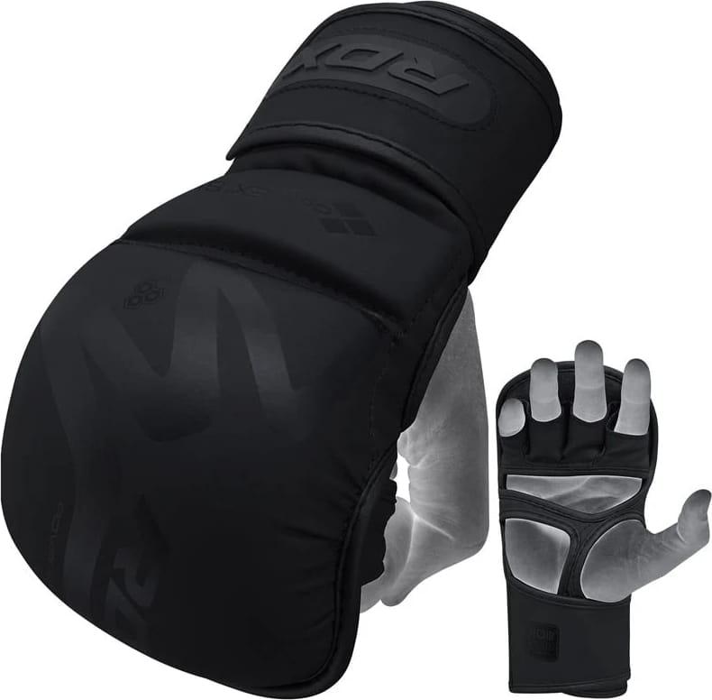 Тренувальні рукавиці RDX GRAPPLING GLOVES SHOOTER T-15 чорний Уні