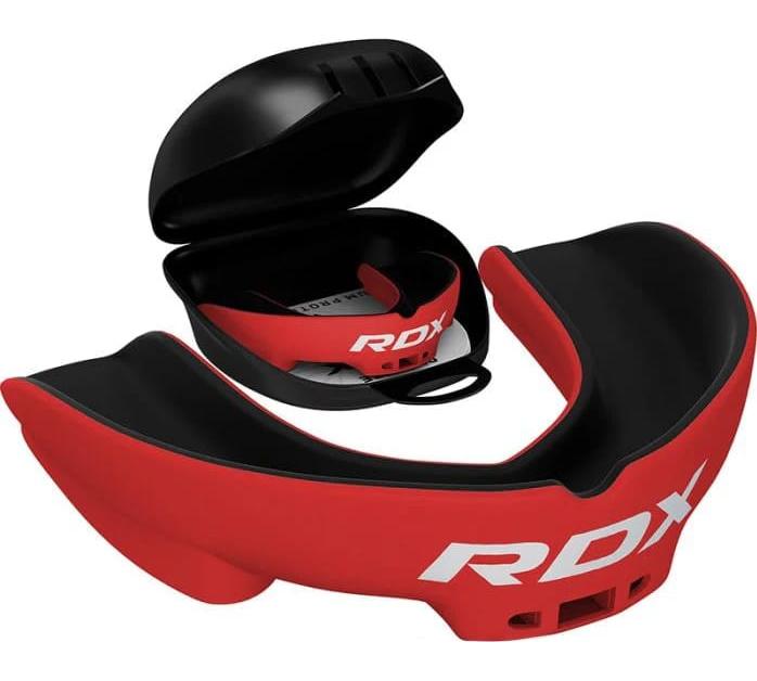 Капа RDX MOUTH GUARD ADULT червоний, чорний Уні