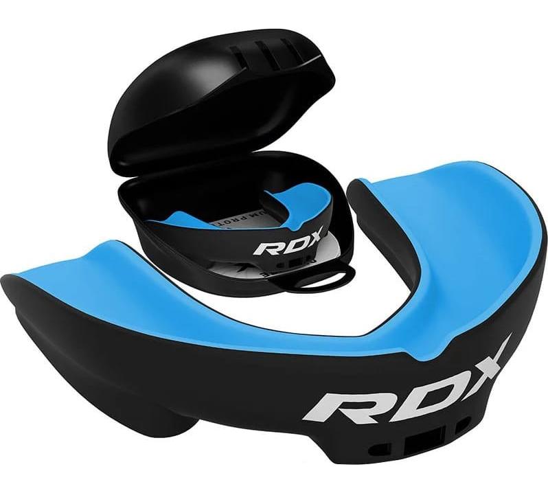Капа RDX MOUTH GUARD ADULT чорний, синій Уні