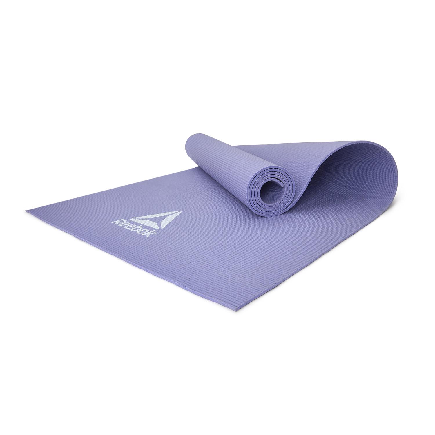 Двосторонній килимок для йоги Reebok Double Sided Yoga Mat фіолетовий Уні
