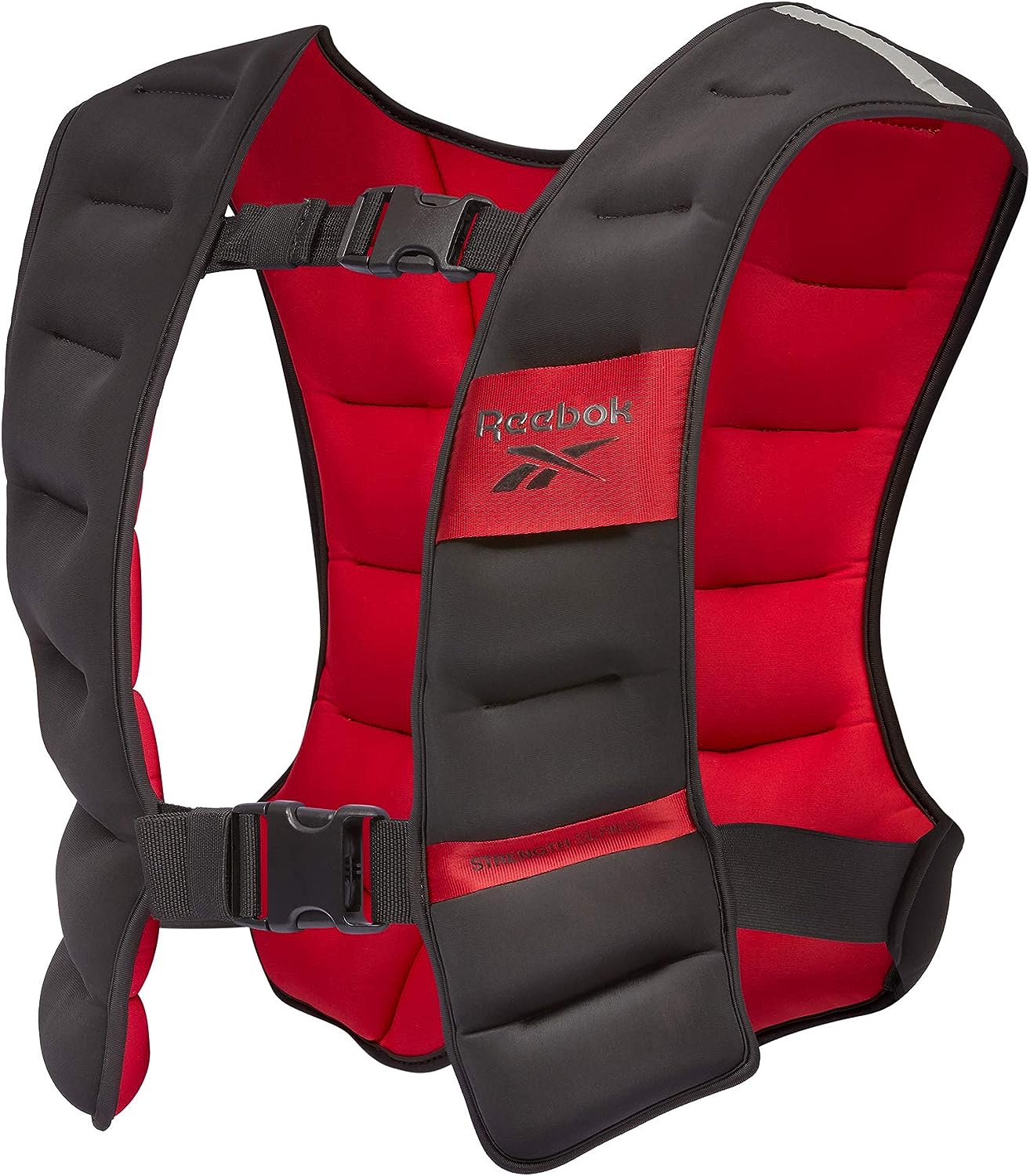 Обважнювач жилет Reebok Strength Series Weight Vest чорний, червоний Уні