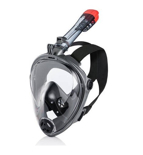 Повнолицева маска Aqua Speed SPECTRA 2.0 7076 чорний Чол