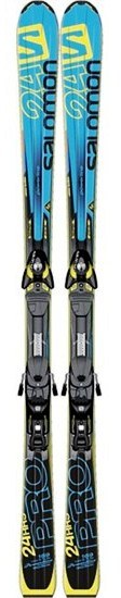 Лижі Salomon K 24 Hours Sport + кріплення KZ10 B80 WH/B