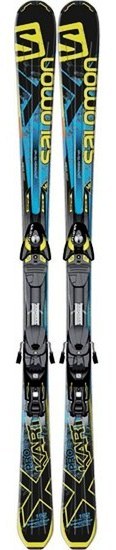 Лижі Salomon K 24 X-Kart Pro + кріплення KZ10 B80 BL/BK
