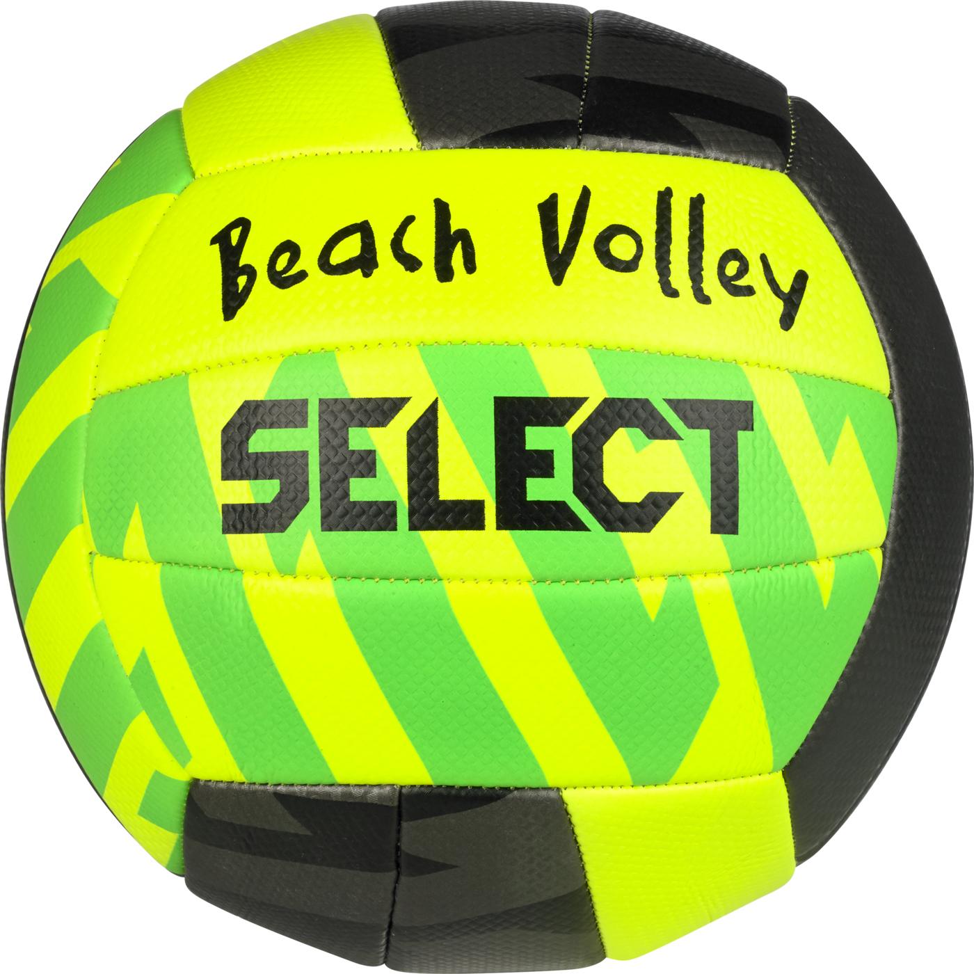 М'яч для пляжного волейболу SELECT Beach Volley v24 v24 салатовий, зелений, чорний Уні