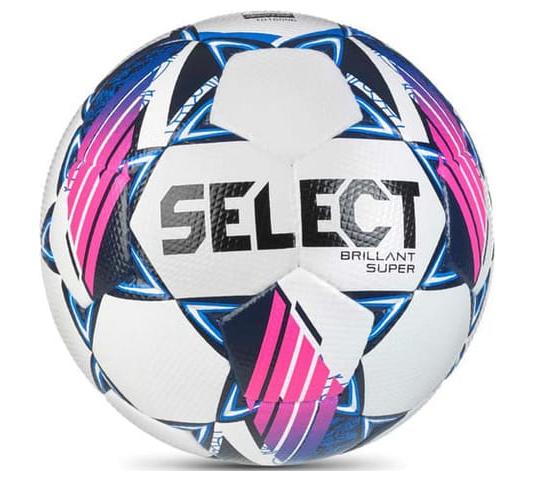 М'яч футбольний Select BRILLANT SUPER FIFA PFL v24 білий, синій Уні