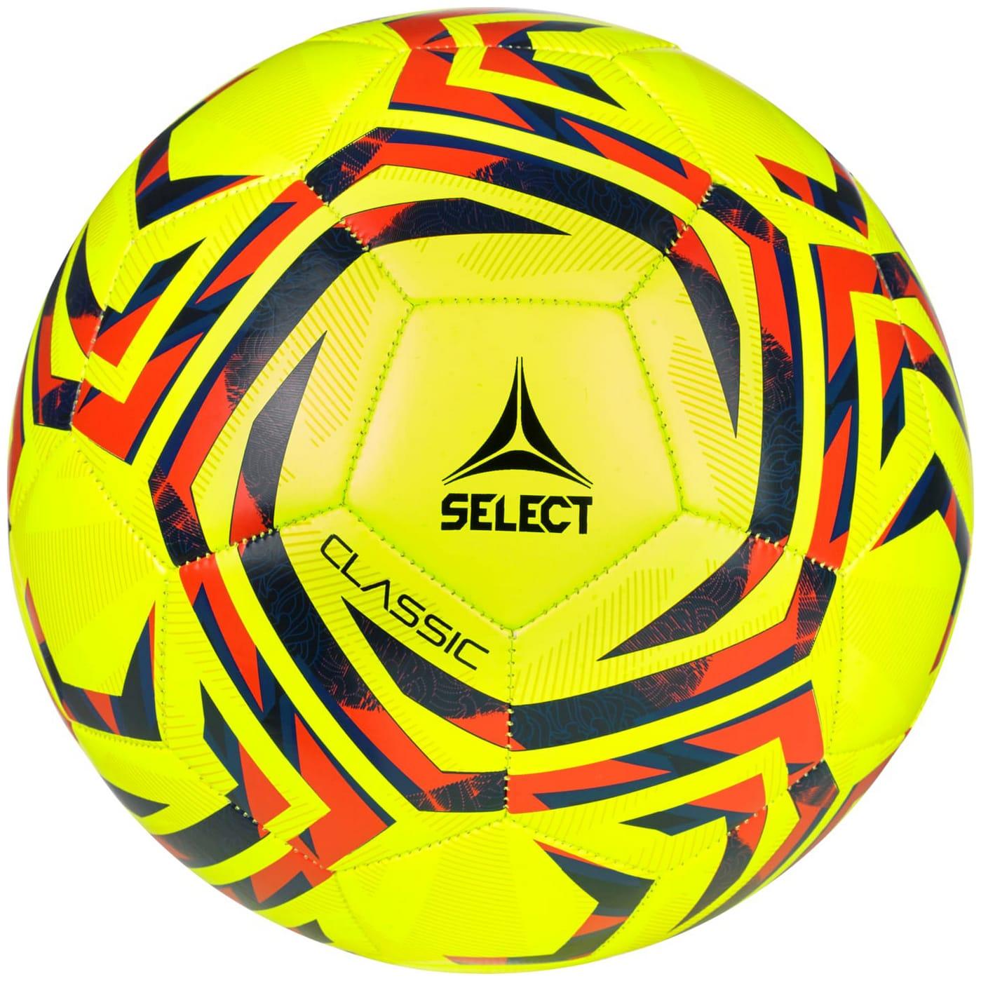М'яч футбольний Select FB CLASSIC v25 жовтий, червоний Уні