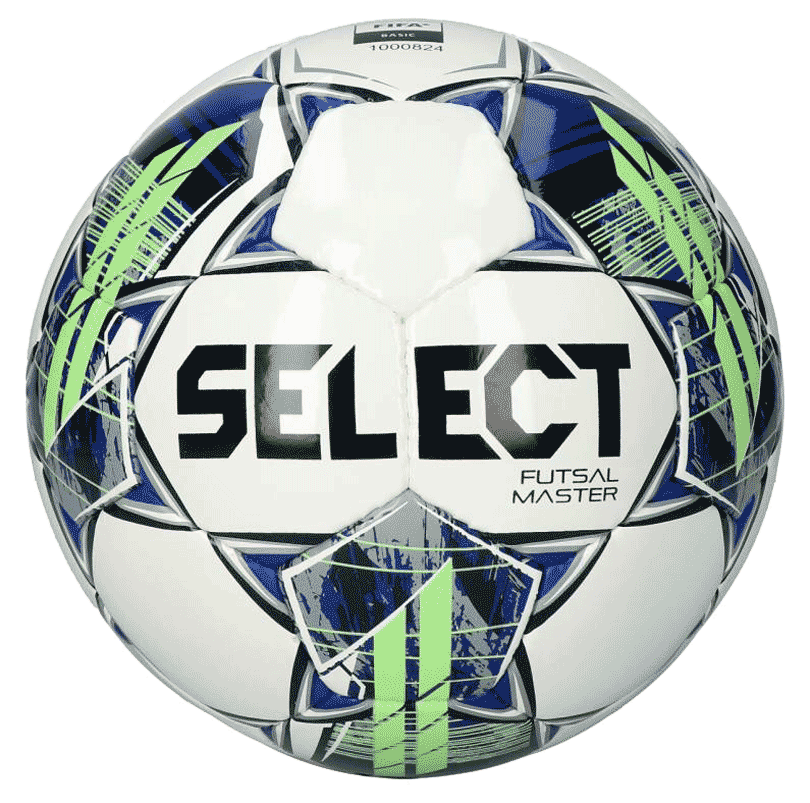 Футзальний м'яч Select Futsal Master v22 біло-зелений Уні