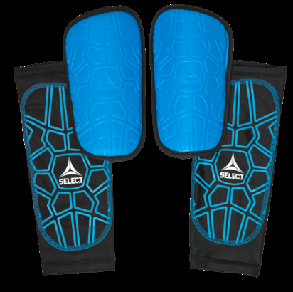 Щитки футбольні Select SHIN GUARD SUPER SAFE v23 синій, чорний Уні