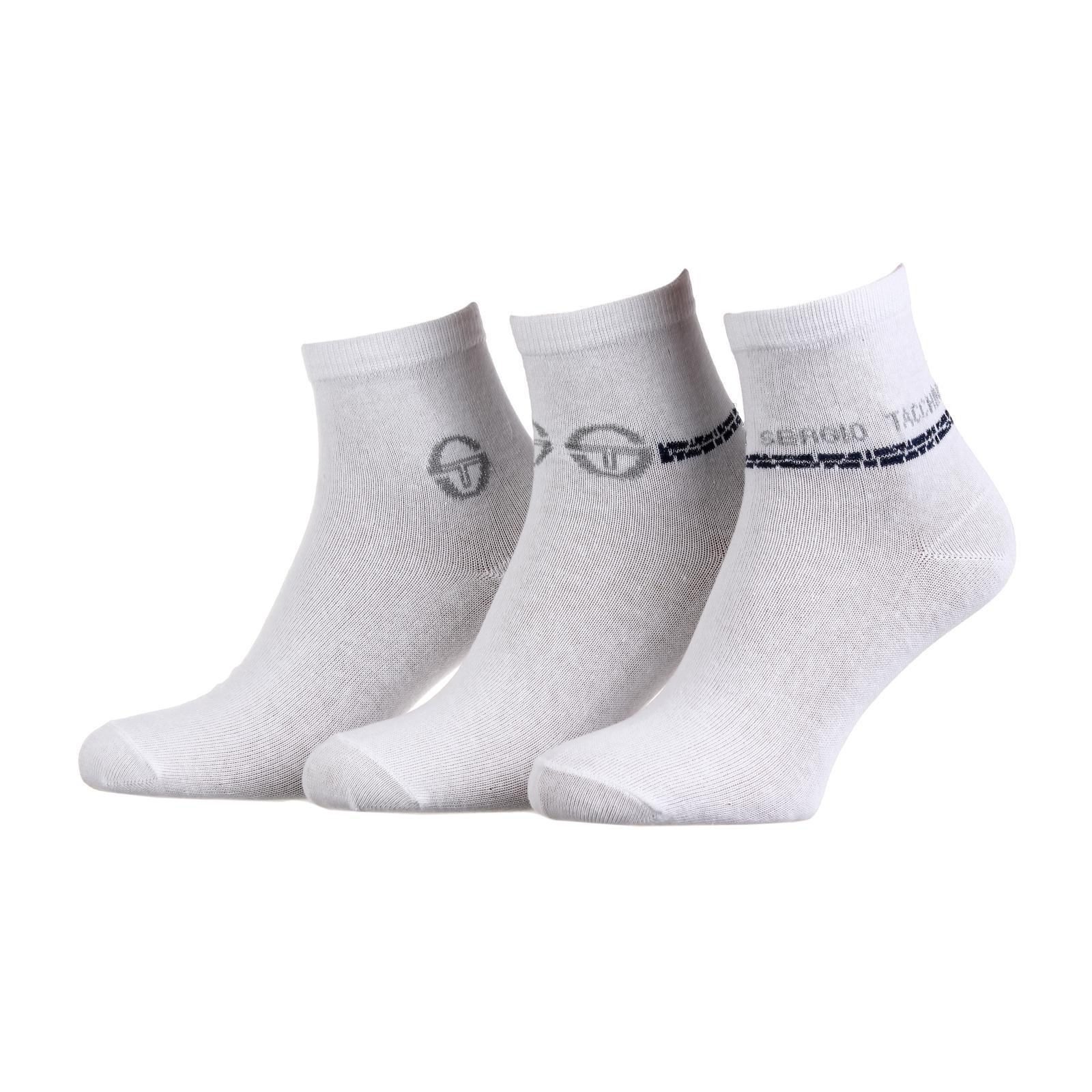 Шкарпетки Sergio Tacchini 3-pack білий Ун