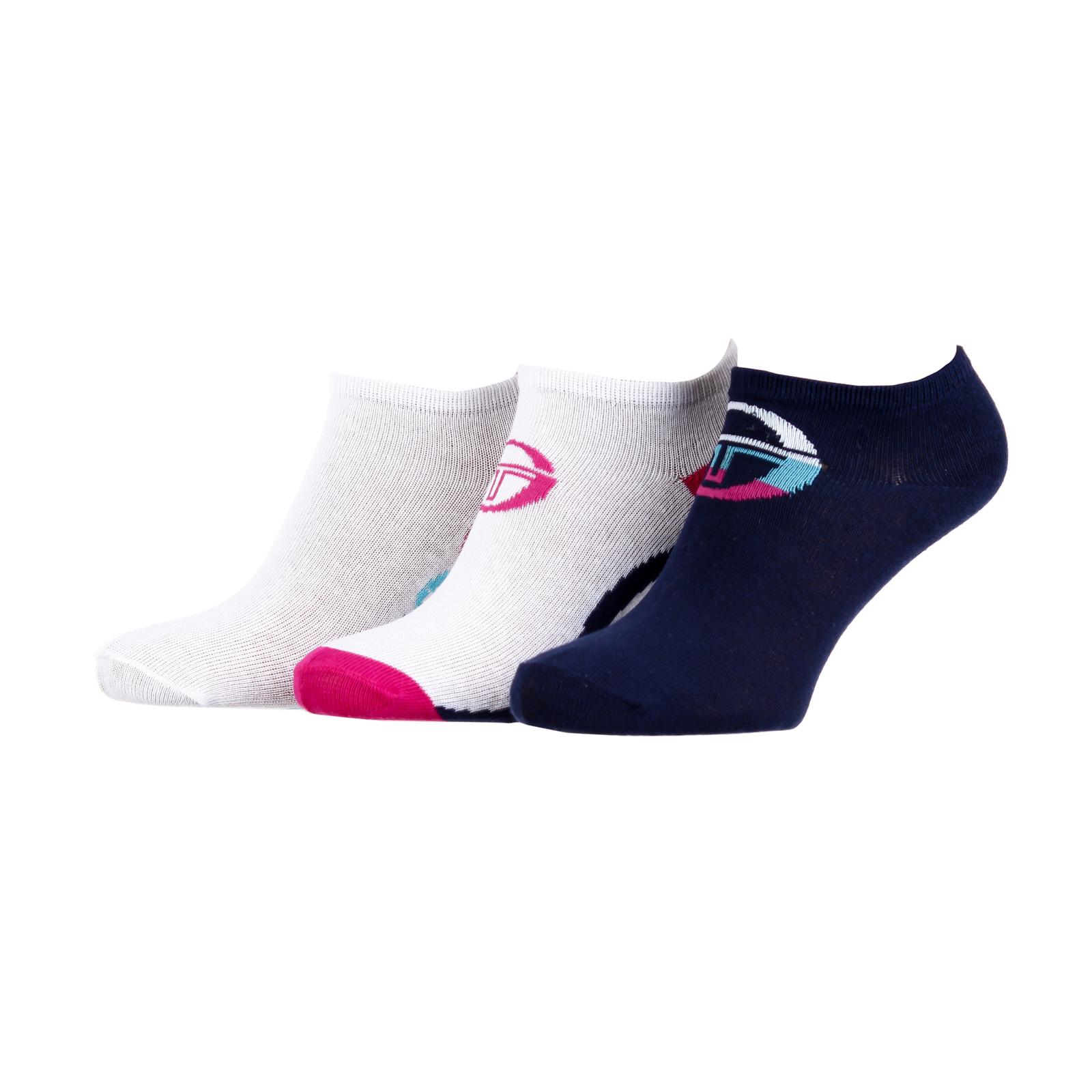 Шкарпетки Sergio Tacchini 3-pack білий, синій Діт 27-30