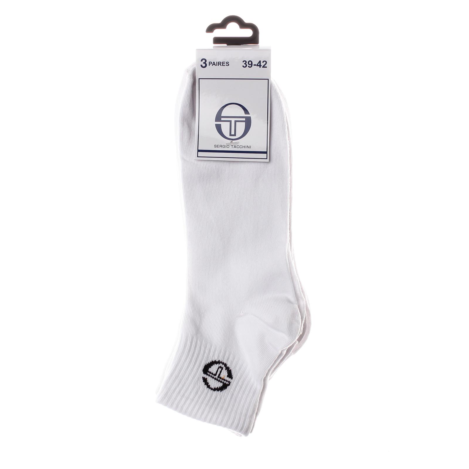 Шкарпетки Sergio Tacchini 3-pack whiite
