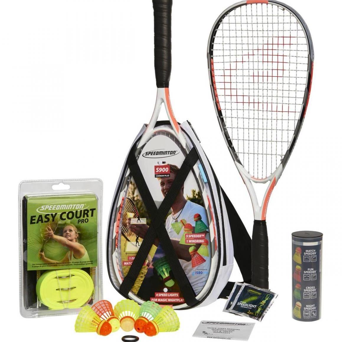 Набір для спідмінтону Speedminton Set S900 - кросмінтон (2 ракетки, 5 воланів, корт, сумка)