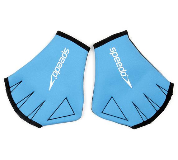 Рукавички для плавання Speedo AQUA GLOVE AU блакитний Уні