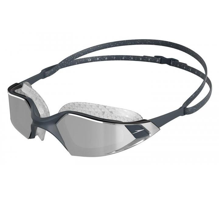 Окуляри для плавання Speedo AQUAPULSE PRO MIRROR GOG AU GREY/SILVER сірий, сріблястий