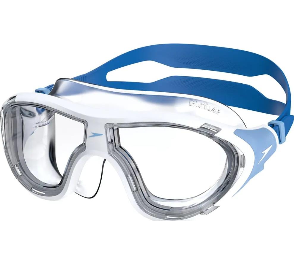 Окуляри для плавання Speedo BIOFUSE 2.0 MASK прозорий, синій Уні