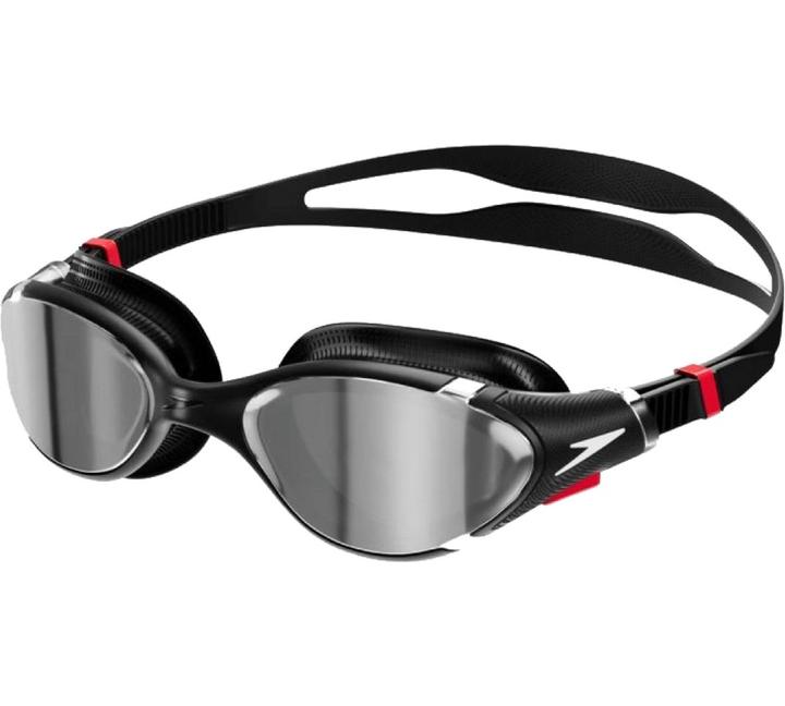 Окуляри для плавання Speedo BIOFUSE 2.0 MIRROR чорний, сріблястий